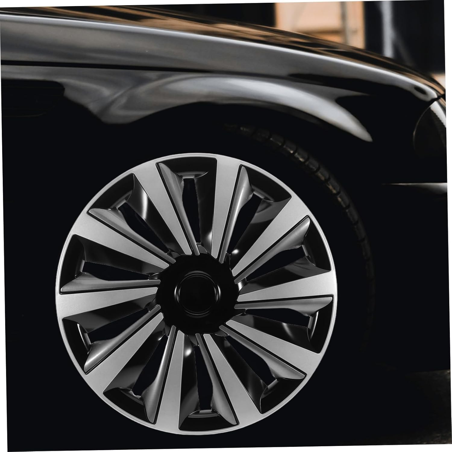 Generic Car Wheel Hub Covers Rim Protection Hubcaps for Stylish Vehicle Appearance Easy Installation Durable Material for City Rural Driving image number 5