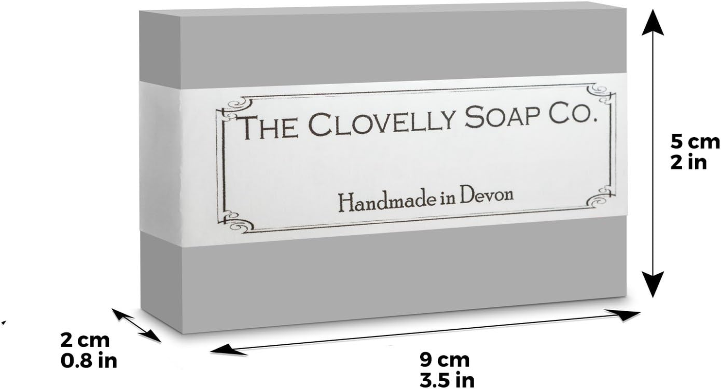Clovelly Soap Co Natural Handmade Peppermint Soap Bar for All Skin Types 100G image number 5
