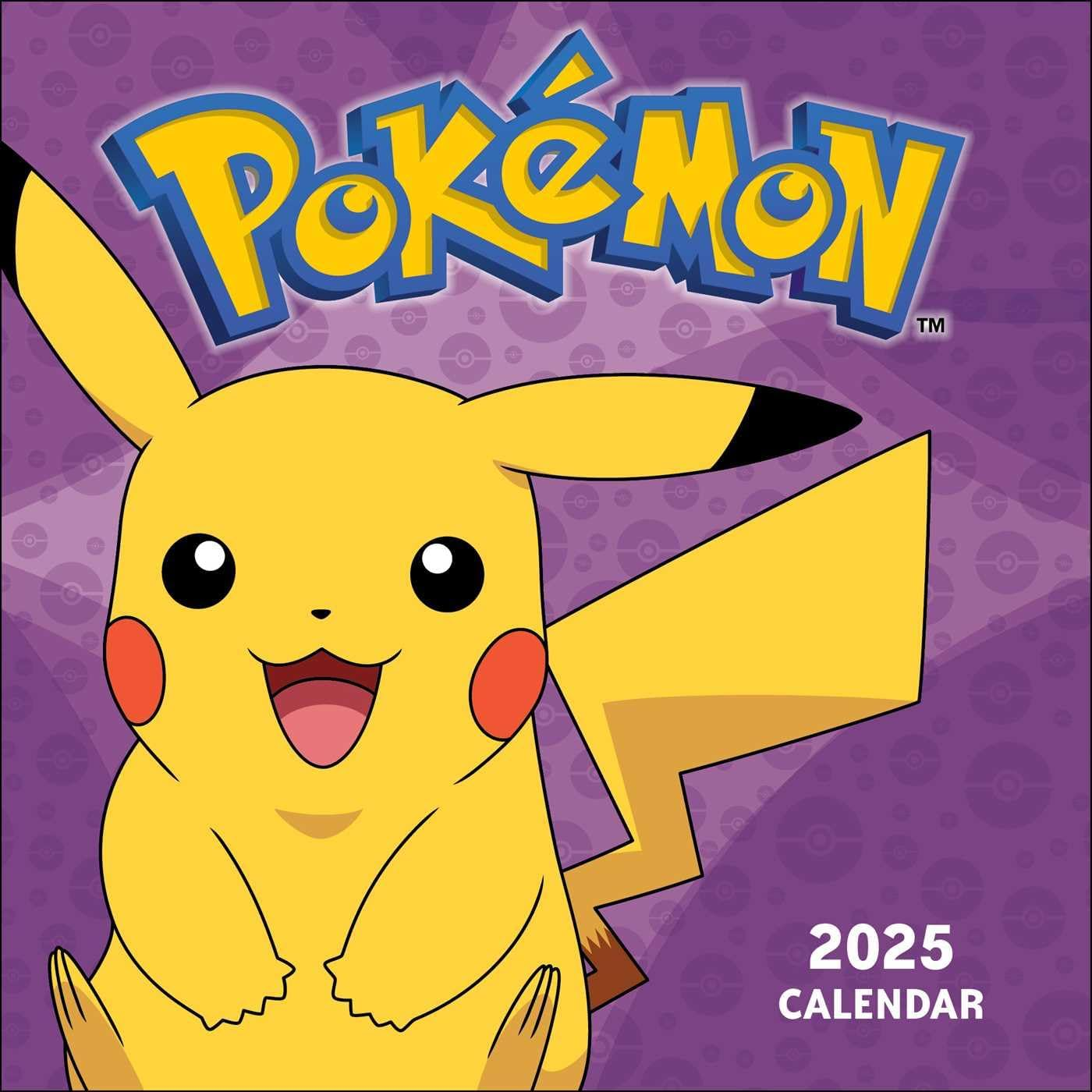Pok&eacute;mon 2025 Mini Wall Calendar image number 1