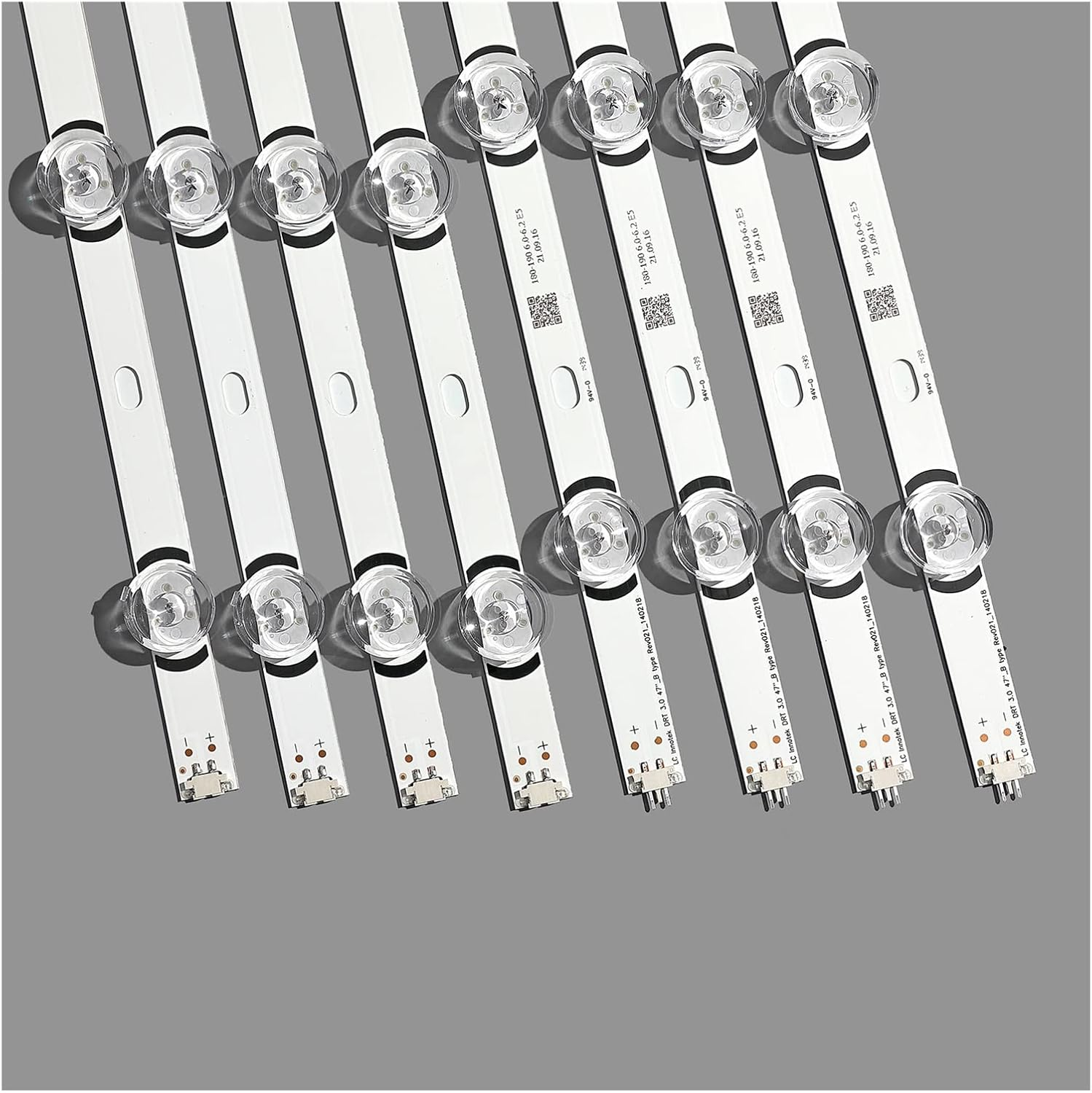 TILEZE Replacement LED Strip 47"TV Fit for Innotek DRT 3.0 47" 47LB6300 47GB6500 47LB652V 47Lb650V LC470DUH 47LB5610 47LB565V 1SET=8PCS Fit for LG image number 1