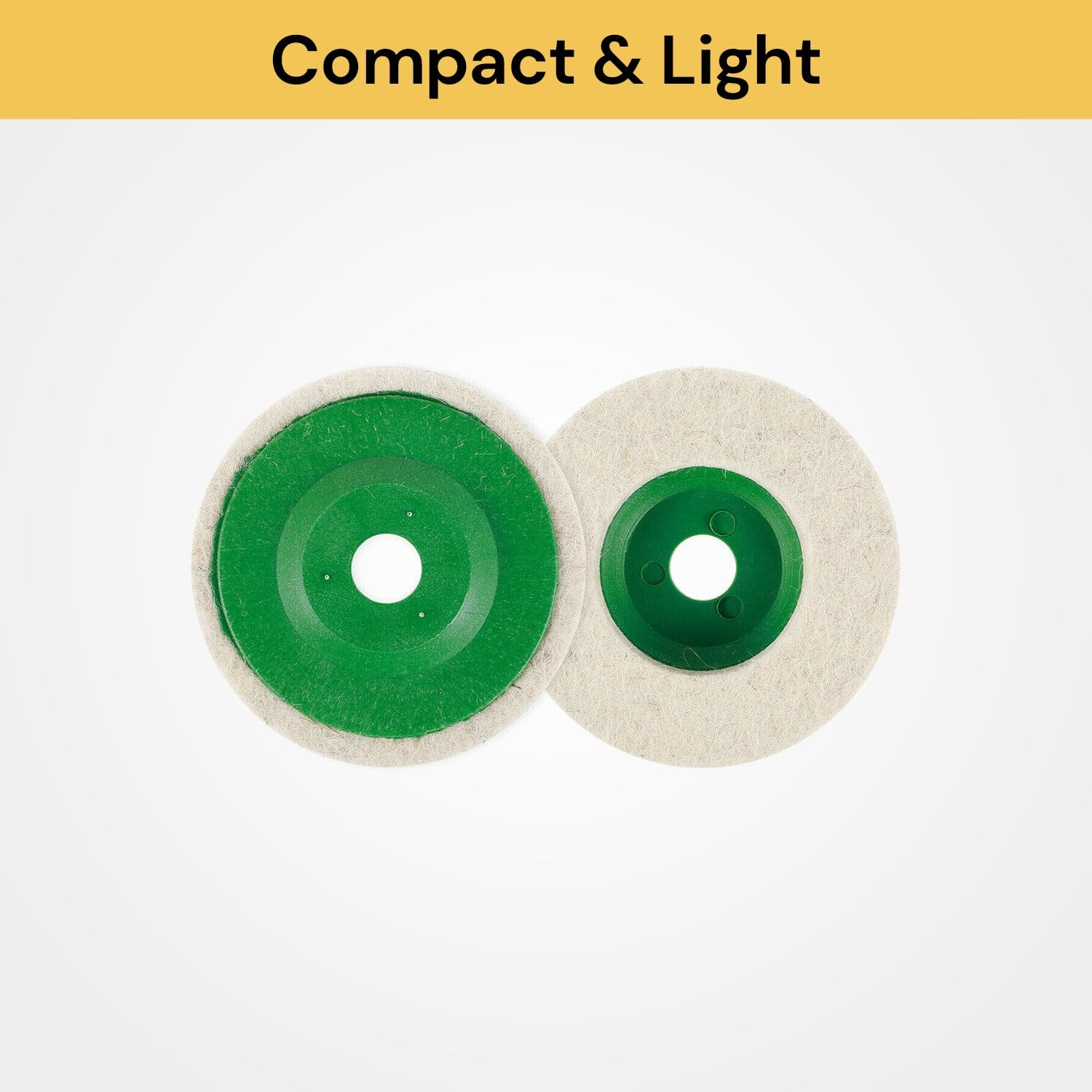 Spendeal Wool Felt Polishing Wheel Disc Buffing Pad | Fine Workmanship for Rotary Tools, Buffing, Grinding, and Polishing Applications