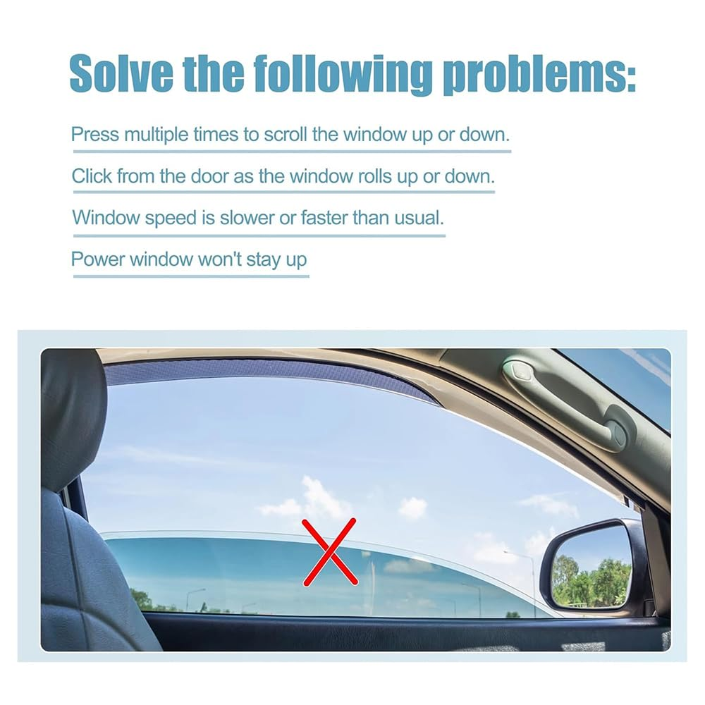 Front Left Side Power Window Lift Motor, Replace# 85720-12300, 85720-32160, 4710011,Compatible with Toyota Camry 2002-2006, Highlander 2001-2007,RAV4 2001-2005 & Scion Xa 2004-2006 image number 6