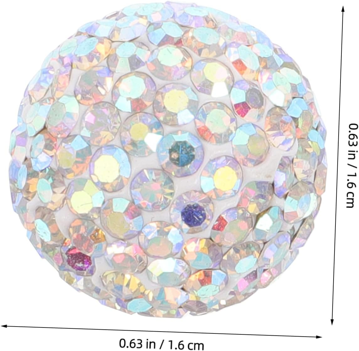 HOLIDYOYO 4Pcs Crystal Tire Valve Caps Car Tyre Bling Valve Caps Fit Easy Installation Automotive Accessories image number 2