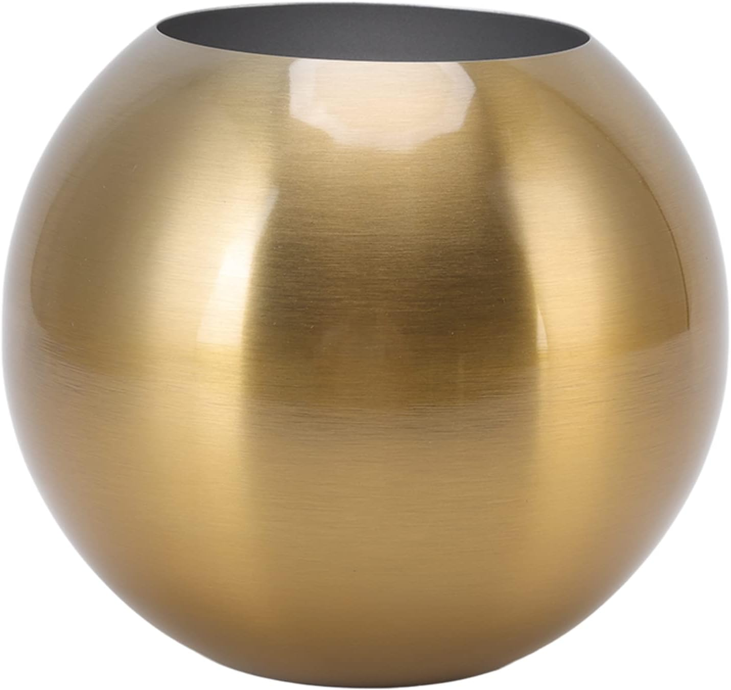 Flower Vases Nordic Stainless Steel Small Vase Decoration Living Room Flower Arrangement Creative Table Dried Flower Light Luxury Decoration (Ancient Gold) image number 5