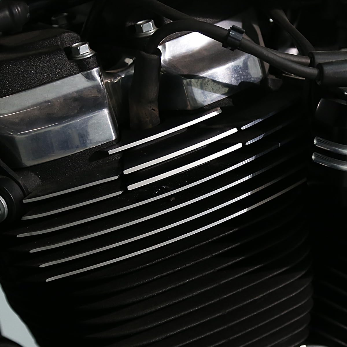 Spark Plug Fillers Compatible for Harley Softail Street Bob Breakout Low Rider Fat Boy 2018-2024 image number 3