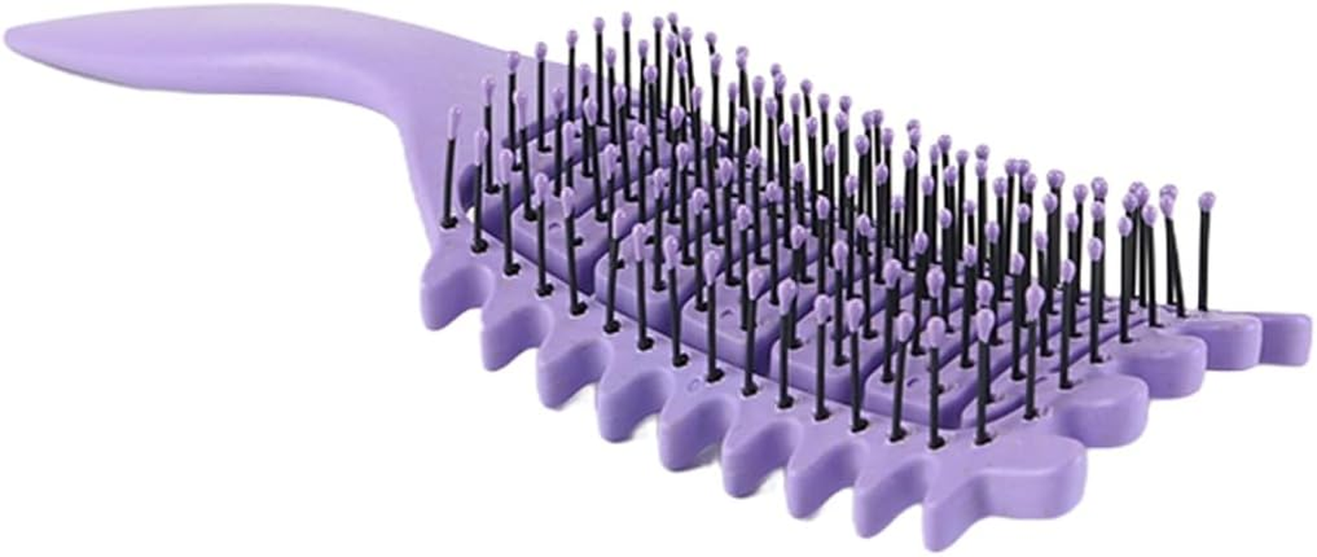 Enwye Curling Brush, Detangling Brush, Hair Brush with Soft Bristles for Curly Hair, Curling Comb with Soft Bristles for Detangling Hair for Women, Men and Girls image number 2