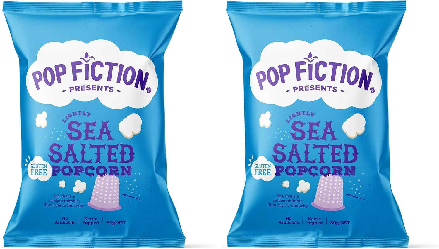 J.C.'S Quality Foods Pop Fiction Lightly Sea Salted Popcorn, 80 G image number 6