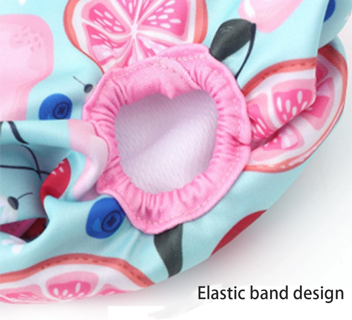 Roczential 3 Pack Female Pet Dog Cat Nappies Set,Reusable Dog Nappies Super Absorbent Dog Diapers Washable Sanitary Wraps Panties for Puppy Small Medium Large Incontinence Dog (XS) image number 5