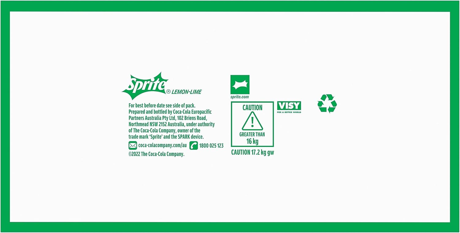 Sprite Soft Drink Multipack Bottles 8 X 2L image number 4