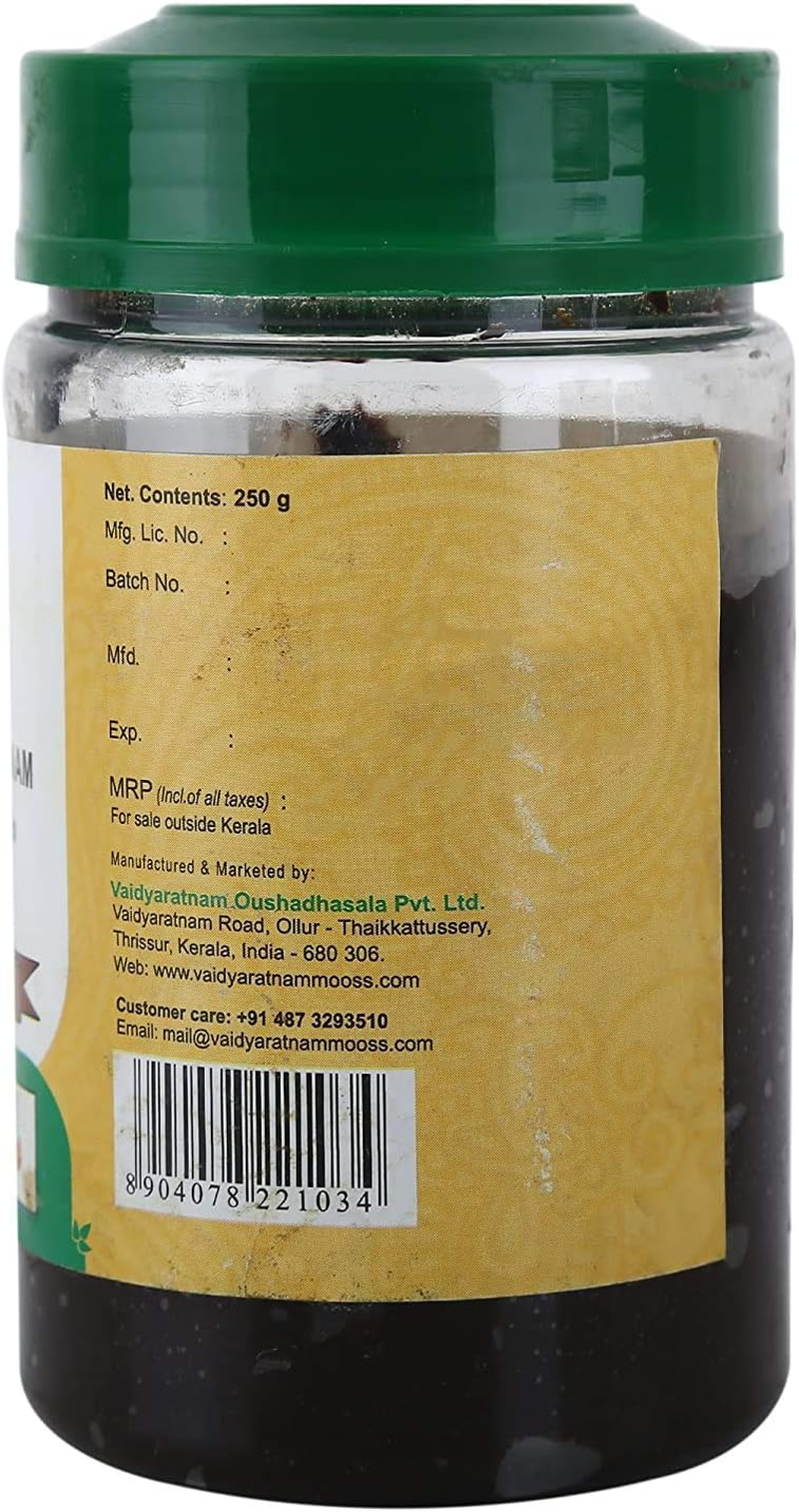 Vaidyaratnam Sukumara Rasayanam 250 Gram (Pack of 2) Ayurvedic Herbal Products, Ayurvedic Organic Products, Vaidyaratnam Products image number 3