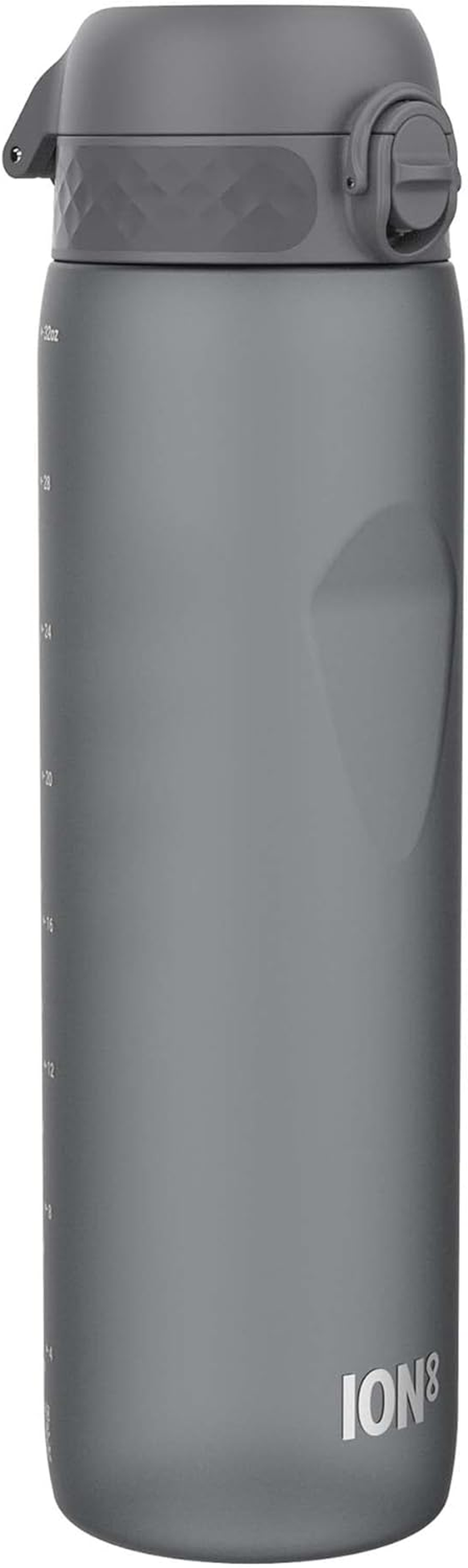 Ion8 1 Litre Water Bottle, Leak Proof, Flip Lid, Carry Handle, Rapid Liquid Flow, Dishwasher Safe, BPA Free, Soft Touch Contoured Grip, Ideal for Sports and Gym, Carbon Neutral Recyclon