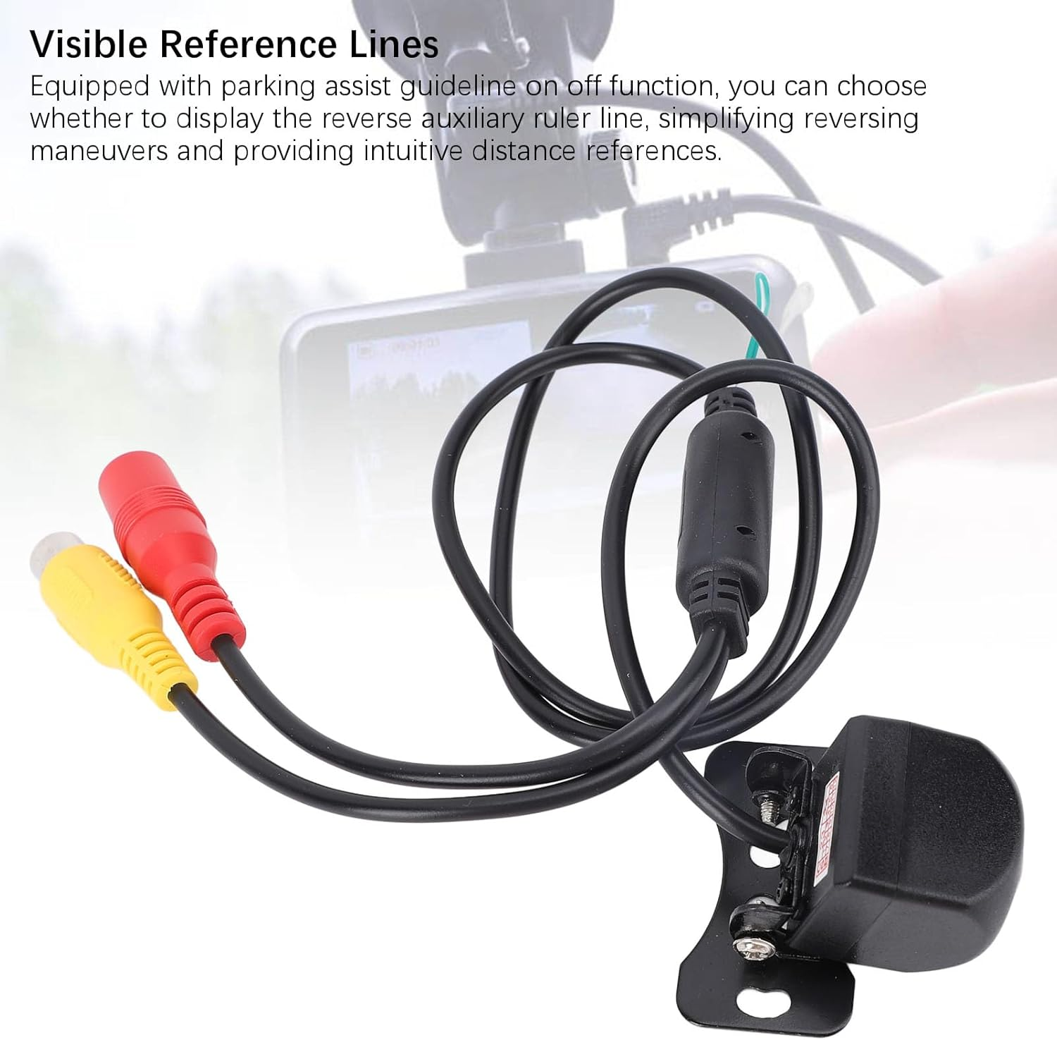 Backup Camera, External Backup Camera for Car, AHD 1080P Metal 170 Degree Wide Angle Rearview Reversing Camera, Reverse Rear View Camera for Car Vehicle SUV RV