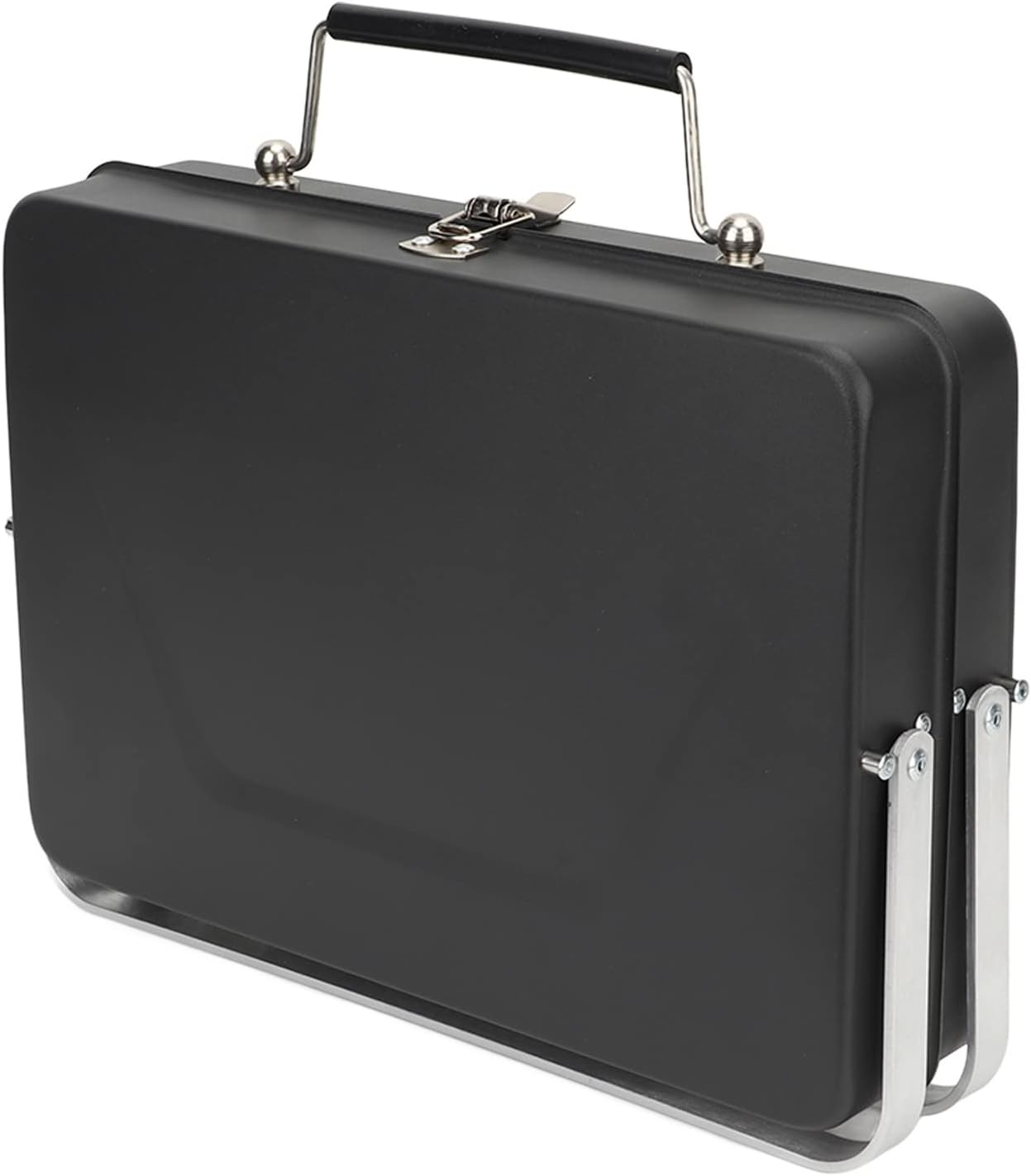 Portable Charcoal Grill, Mini 410 Stainless Stee Portable Charcoal BBQ Grill for Outdoor Cooking image number 3