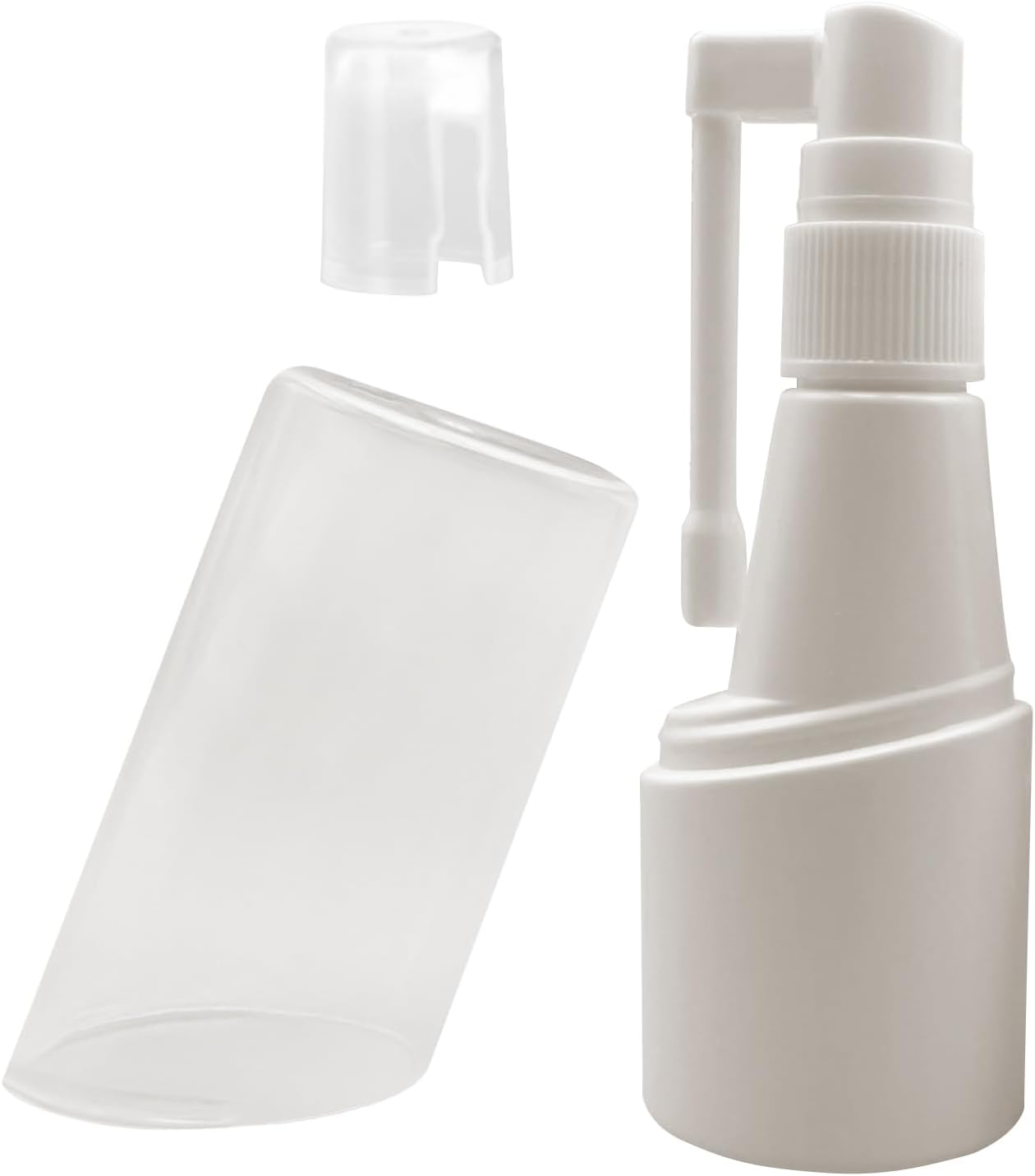 Kivrimlarv Water Spray Bottle, Orals and Nasal Sprayer, Refillable Fine Mist Atomizer, Rotatable Nozzle Design, Compact Leakproof Build, 50Ml Clear Bottle, Pe Material, 1.54X1.54X4.92In image number 4