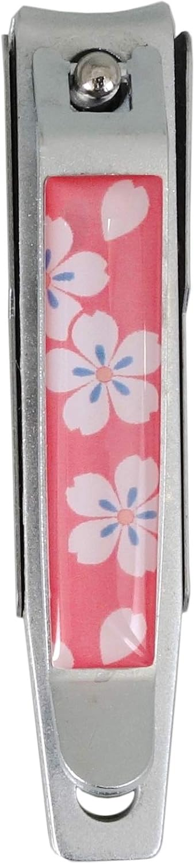 Kitamasa WM-5 Japanese Pattern Nail Clippers Cherry Blossom Chirashi image number 3