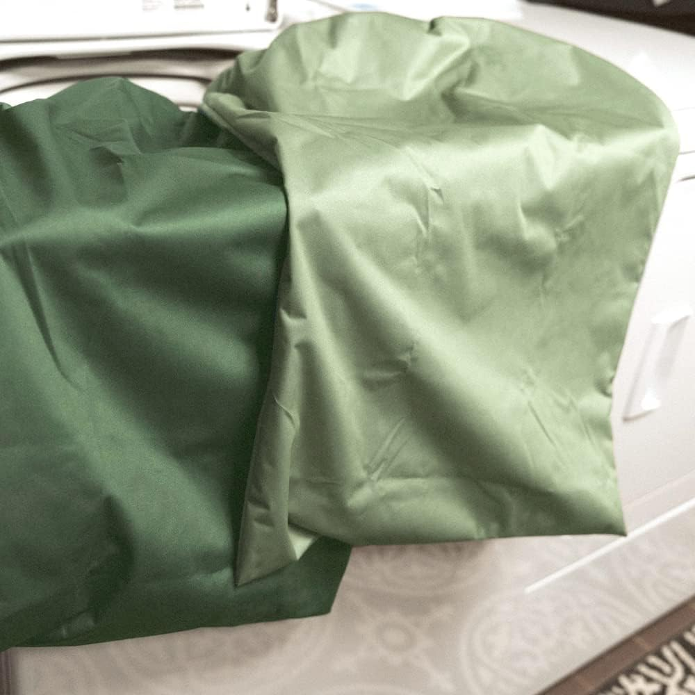 Nora'S Nursery Pail Liner for Cloth Diapers - Reusable and Washable - Fits All Standard Diaper Pails - Waterproof Pail Liner with Strap for Diaper Pails, Laundry & Kitchen Garbage Cans (Garden - 2 Pk)