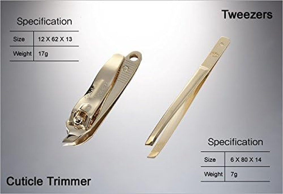 World No. 1, Three Seven 777 Travel Manicure Pedicure Grooming Kit Set (Total 11 PC, Model: Ts-810G),Personal Nail Care, Stainless Steel- Made in Korea, since 1975 - Colorless image number 6