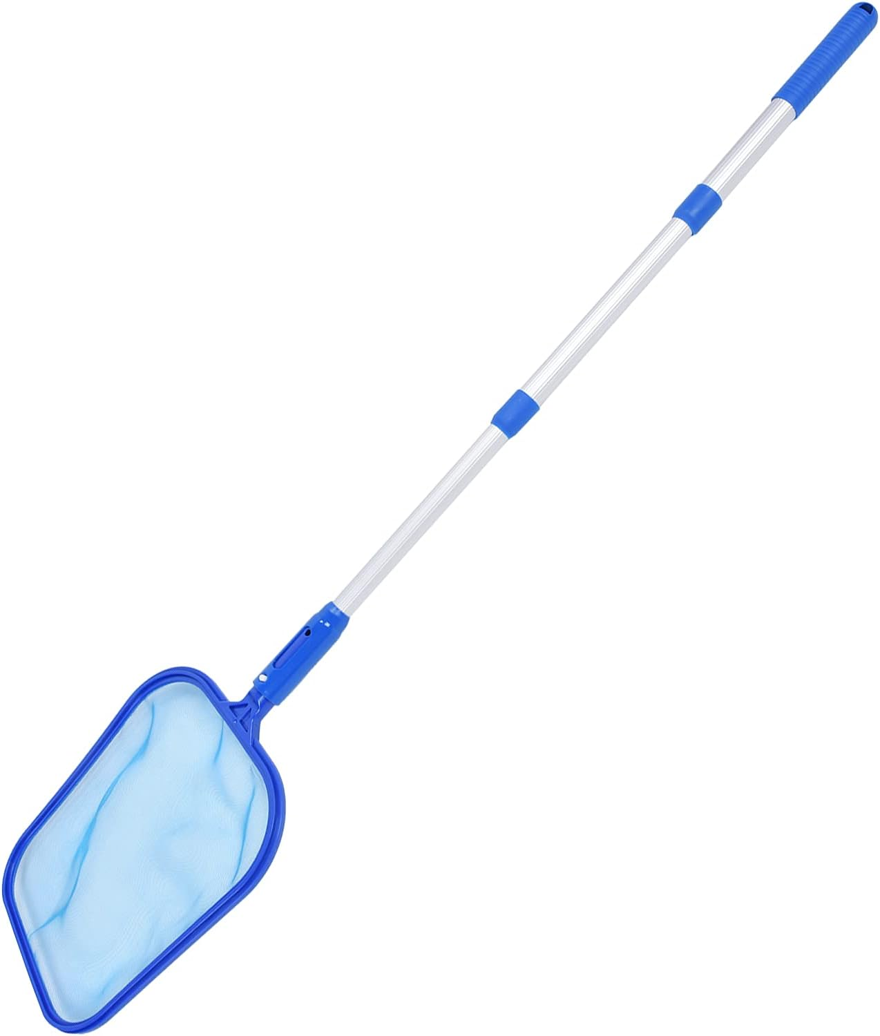 TOPINCN Swimming Pool Leaf Skimmer Fine Mesh Netting Aluminum Pole Scoop Net for Ponds or Hot Tubs Suitable for Maintaining Sparkling Water image number 4