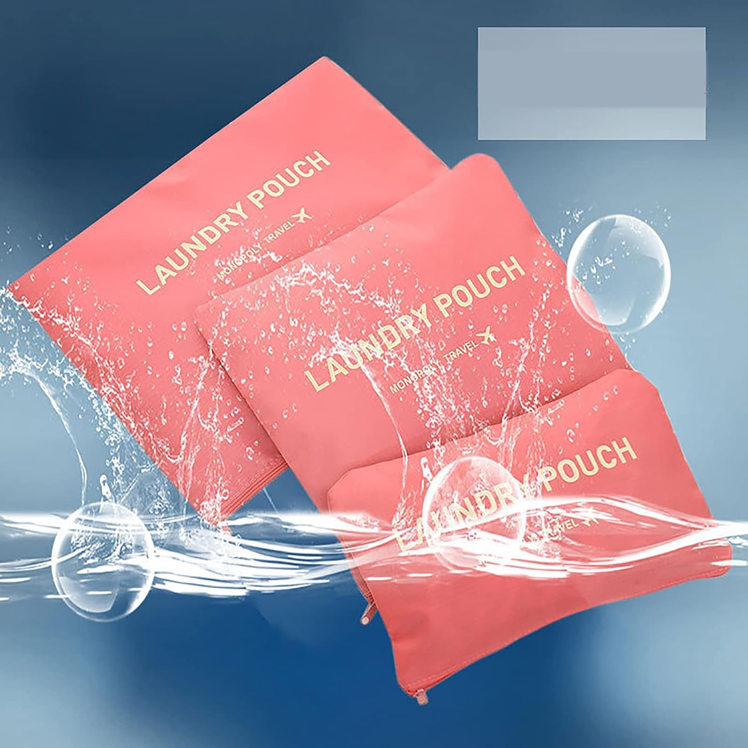 Travel Packing Organizers 6 Set Packing Cubes Luggage Packing Organizers for Travel Accessories Desktop Bedroom Living Room Storage,Pink - Wine Red image number 3