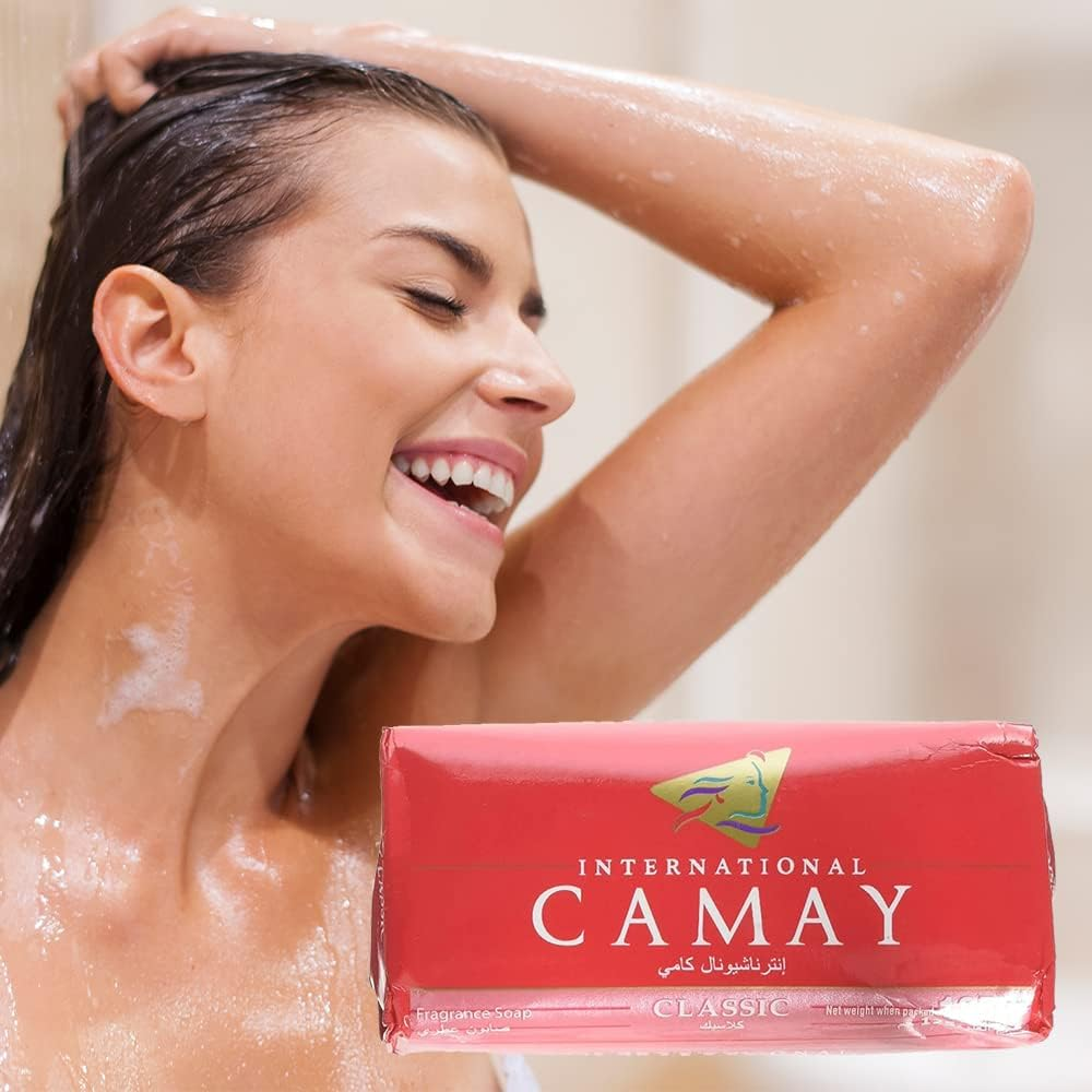 Camay Soap 12-Pack, Pink Classic Softly Scented Beauty Bar, 3 Bars, 4.0 Oz. Each, Total of 12 Bars image number 4
