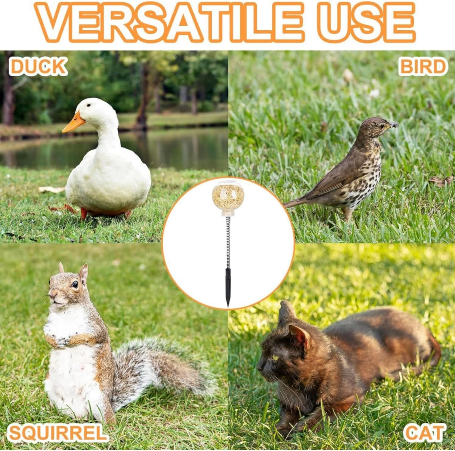 2-Pack Chicken Pecking Slow Feeder Balls &ndash; Durable Enrichment Toys for Hens, Ducks & Poultry (Metal/Pet)