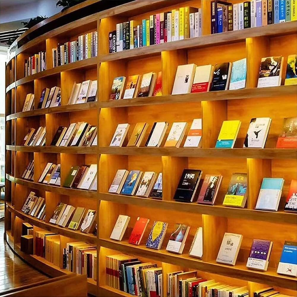 6Pcs Acrylic Book Display Stand Clear Easel with Ledge Tablet Holder for Displaying Books, Pictures, Notebooks, Cds, Artworks, Etc image number 5