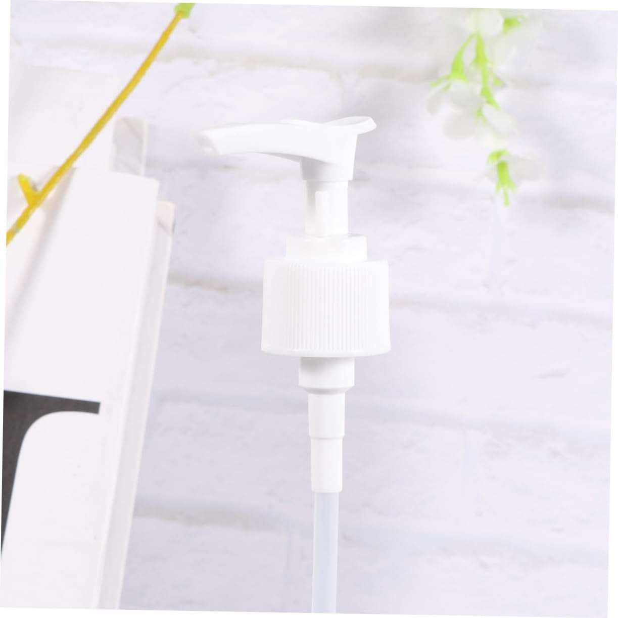 Toddmomy 10Pcs Plastic Pump Head Replacement Dispenser Pump for Makeup Bottle Accessories Easy Press down Bottle Dispenser Use image number 2