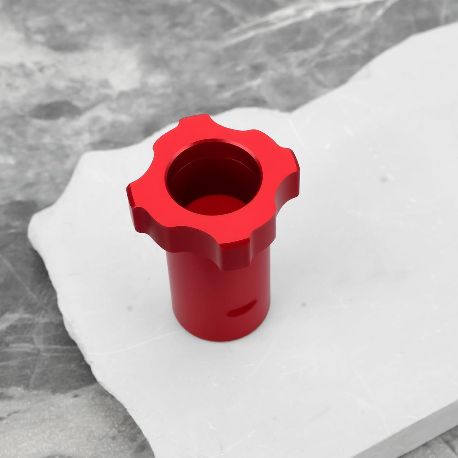 2Pcs Metal Spray Gun Cups Aluminum Adapter M14X1.0Mm for Disposable Measuring Cups image number 3