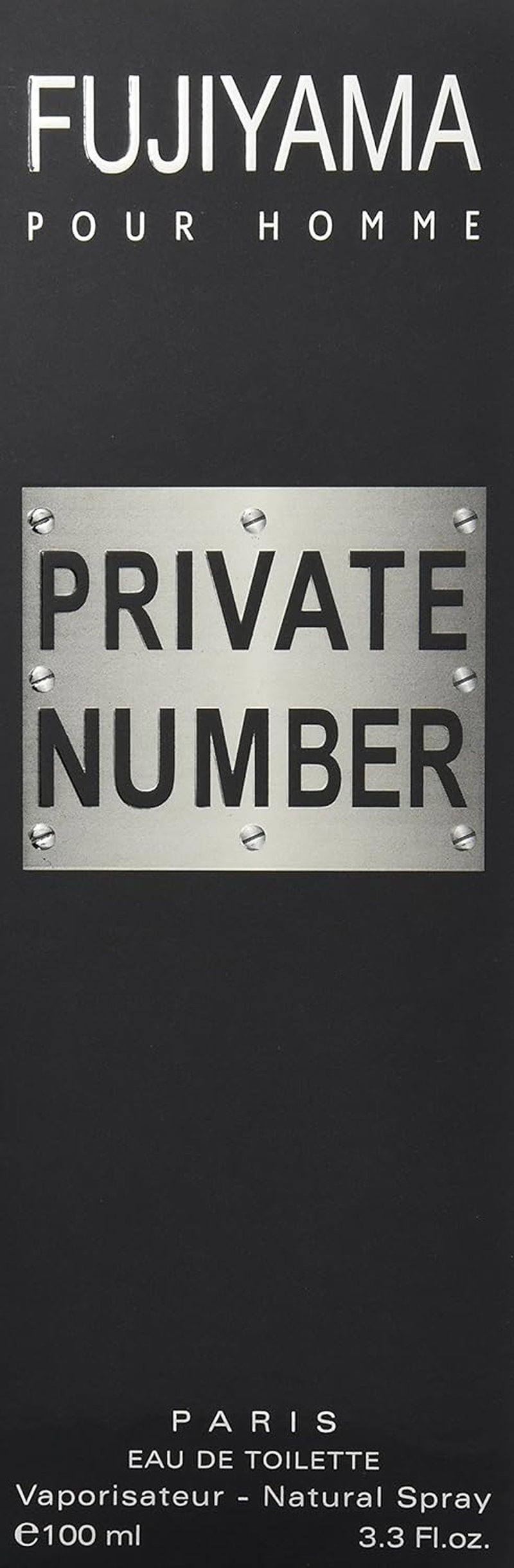 Success De Paris Fujiyama Private Number for Men 3.3 Oz. EDT Spray, 100 Ml image number 4