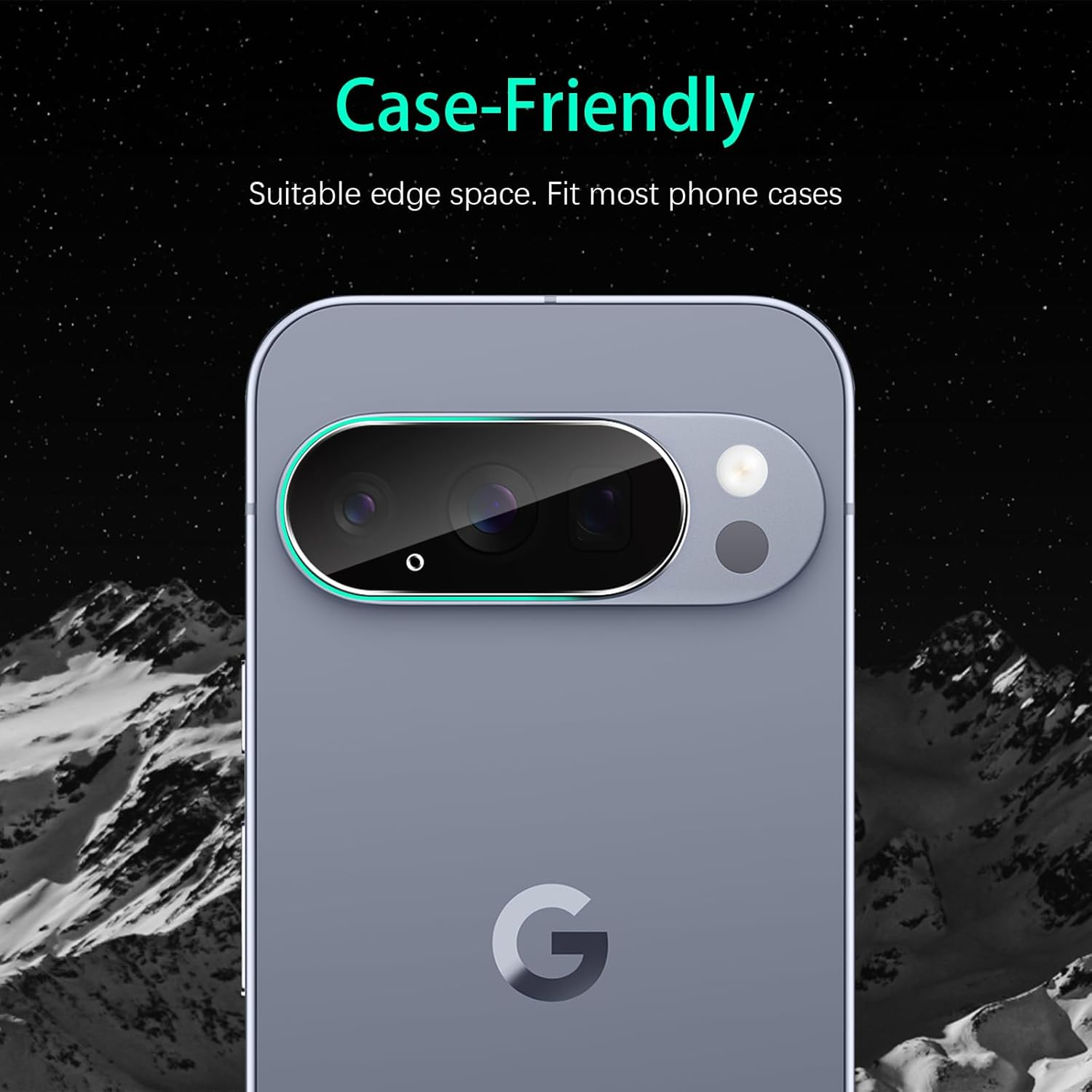 Aerku Camera Protection for Google Pixel 10 Pro XL for Tempered Glass, Pack of 3 Anti-Scratch Camera Screen Protector, 9H Hardness Camera Protection Film, Bubble-Free Tempered Glass Film, HD Screen