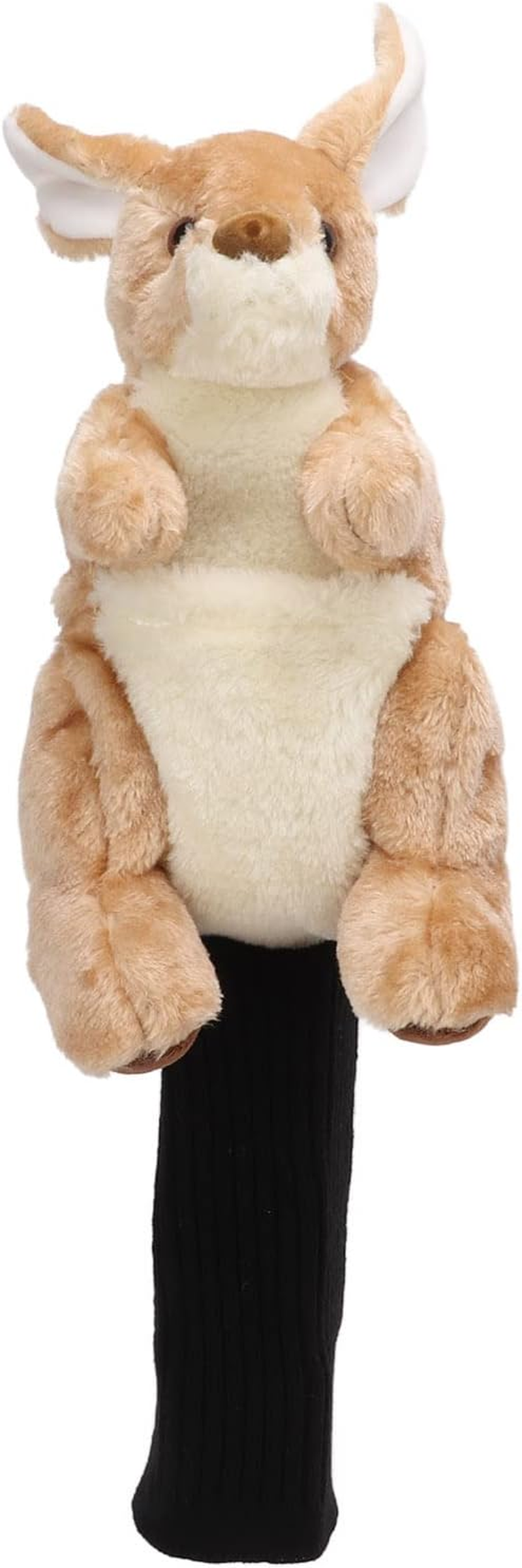 EVTSCAN Golf Club Head Cover, Soft Plush Universal Driver Headcover with Animal Kangaroo Shape, Fits All Standard Driver Head Sizes up to 460Cc image number 3