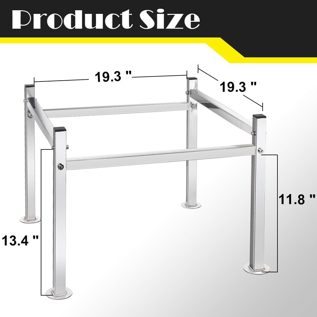 Honey Lake Metal Bee Hive Stand for 8/10 Frame Beehive Box, Easy to Assemble Sturdy Beehive Stand for Beekeeping, Bee Hives Frame Stands with round Base - Beekeeping Supplies & Tools image number 4