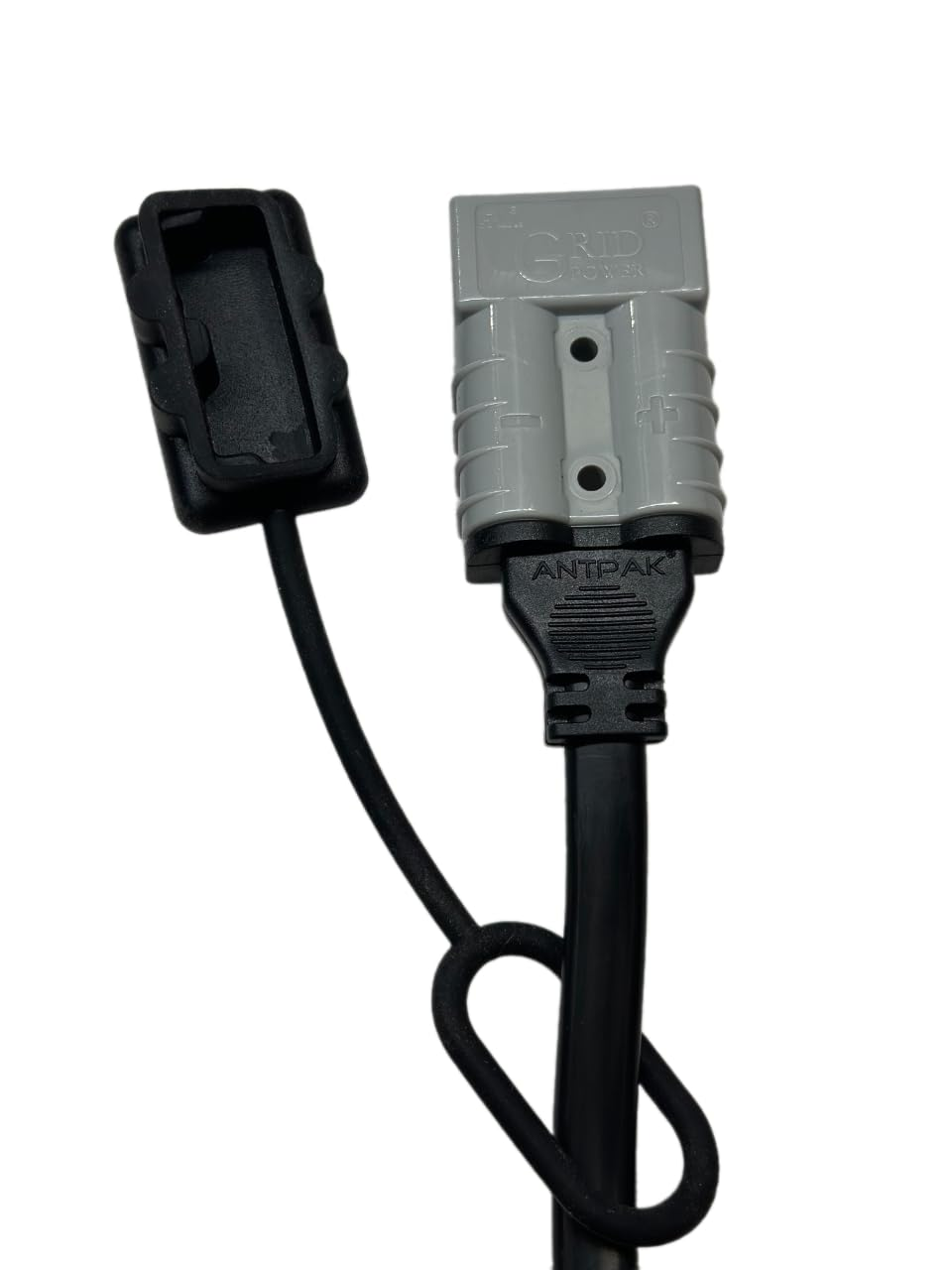 ANTPAK 10M 8Mm&sup2; Dual Core Cable with Anderson Plugs, Black/Red, V90 PVC Insulated (With Anderson Plug)