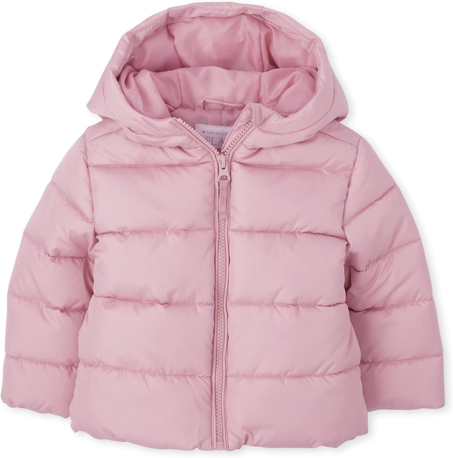 The Children'S Place Baby Girls Toddler Medium Weight Puffer Jacket image number 3