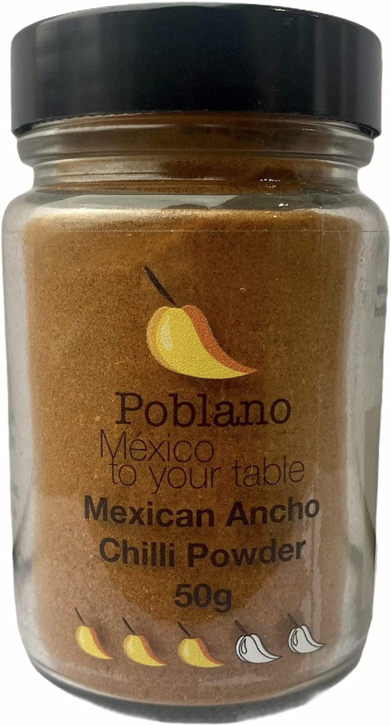 Poblano Mexican Ancho Chilli Powder Shaker 50G