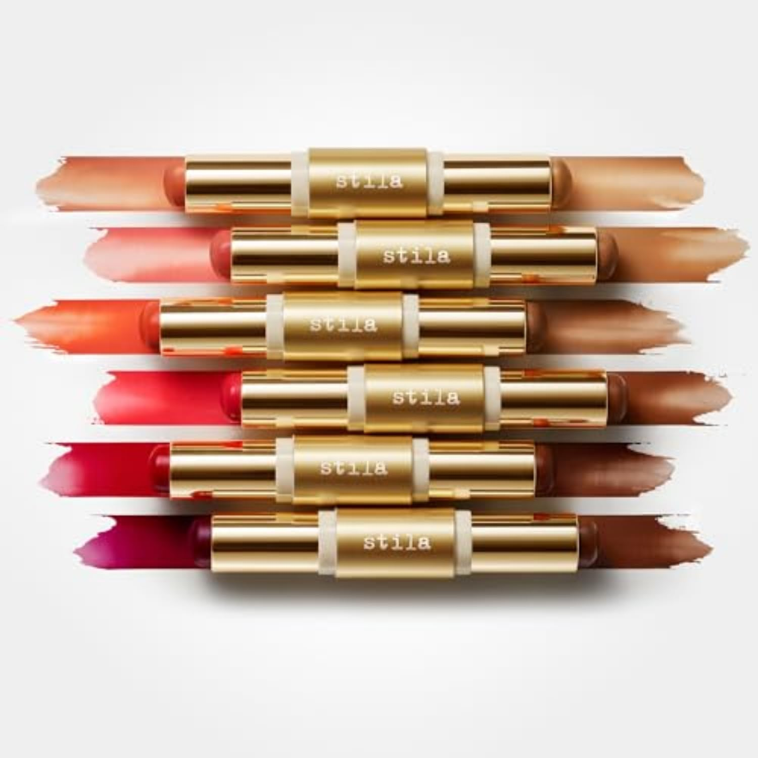 Blush and Bronze Hydro Blur Cheek Duo - Guava and Mocha by Stila for Women - 0.33 Oz Makeup image number 1