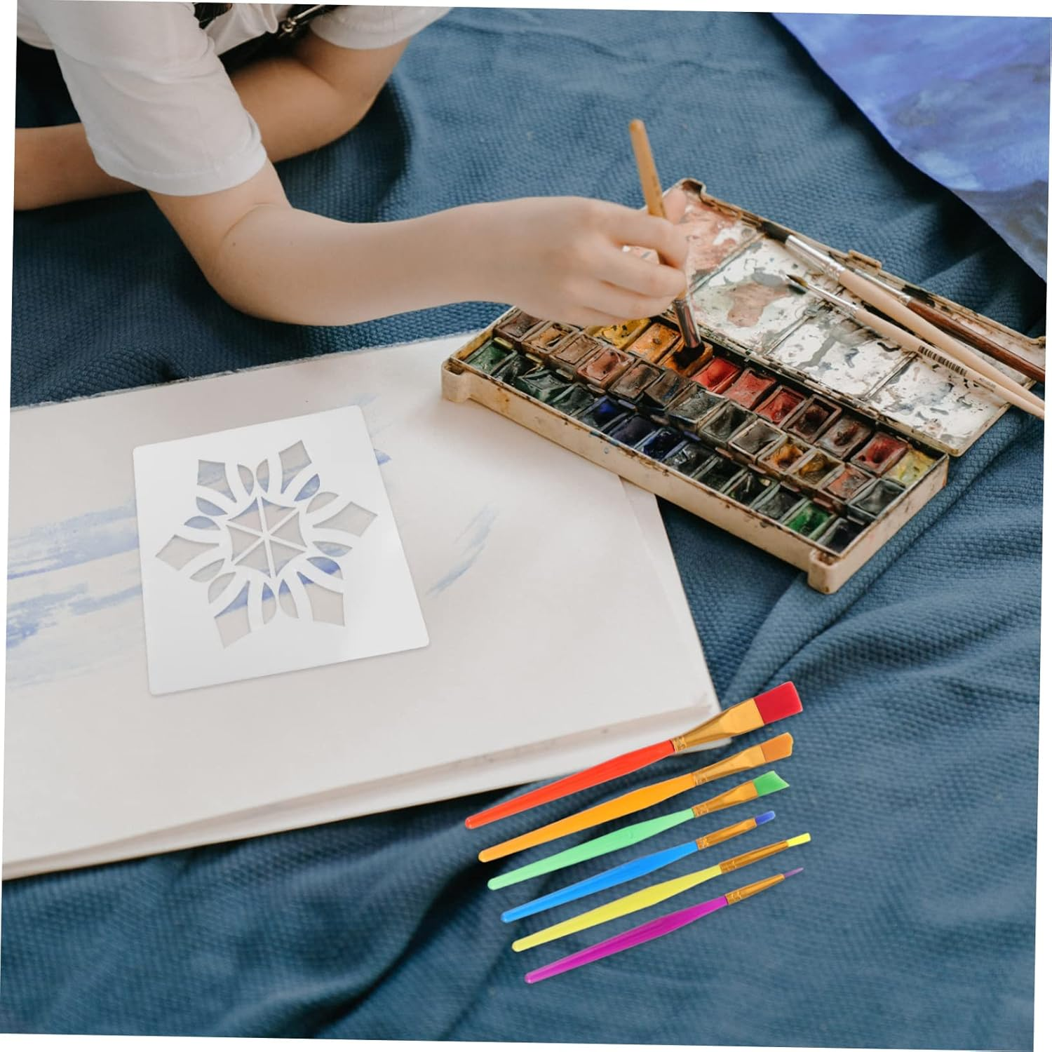 OHPHCALL Professional Mandala Dotting Tool Multi-Function Rocks Painting Kit DIY Art Accessories image number 1