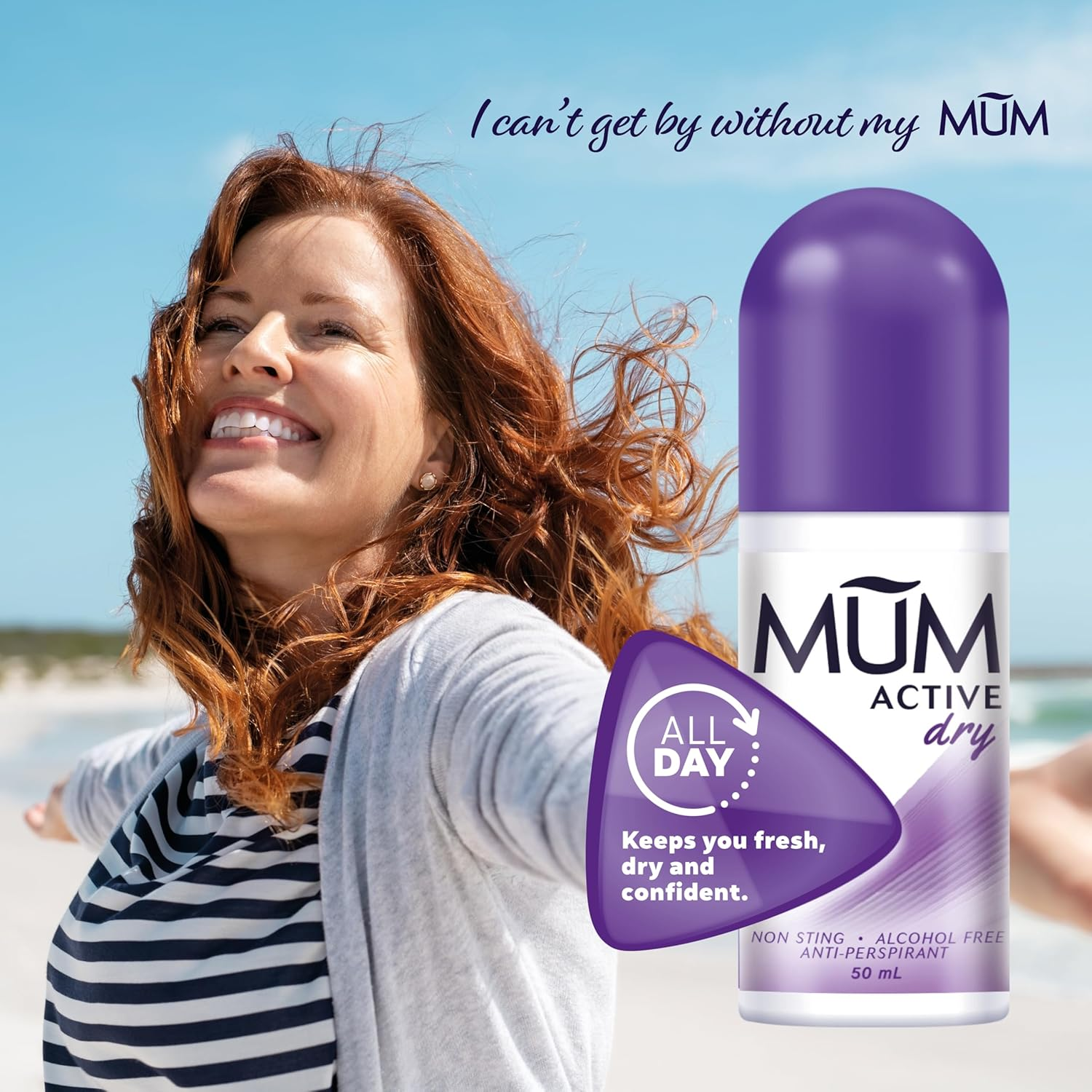 Mum Active Roll on Anti-Perspirant Deodorant New image number 1