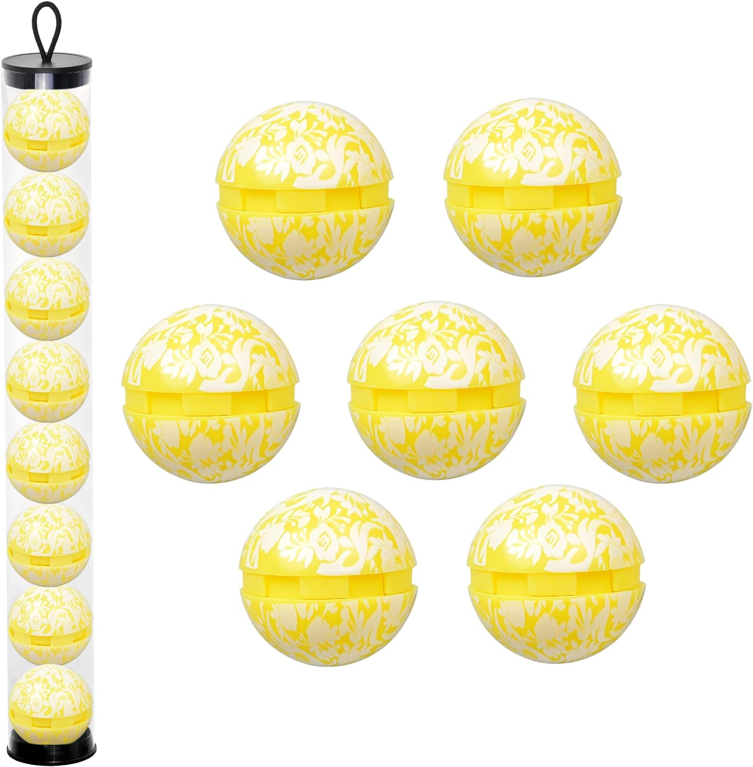 Eco-Fused Deodorizing Balls for Sneakers, Lockers, and Gym Bags (8 Pack) - Neutralizes Sweat Odor with Easy Twist Lock/Open Mechanism (Citrus Mania - 8 Pack)