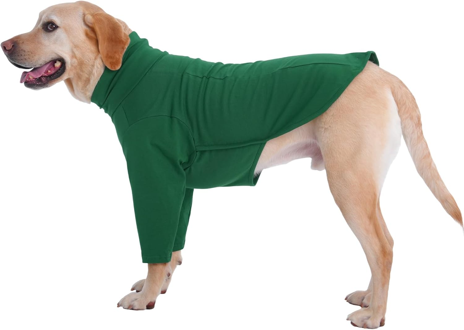 Iecoii Dog Shirts for Large Dogs,Soft Dog T-Shirt for Spring Fall,Pullover Shirts for Dogs Girl Boy,Extra Large Dog Pullover Shirt Full Coverage Large Dog Shirt for Doberman, Great Dane,Rosered,4Xl