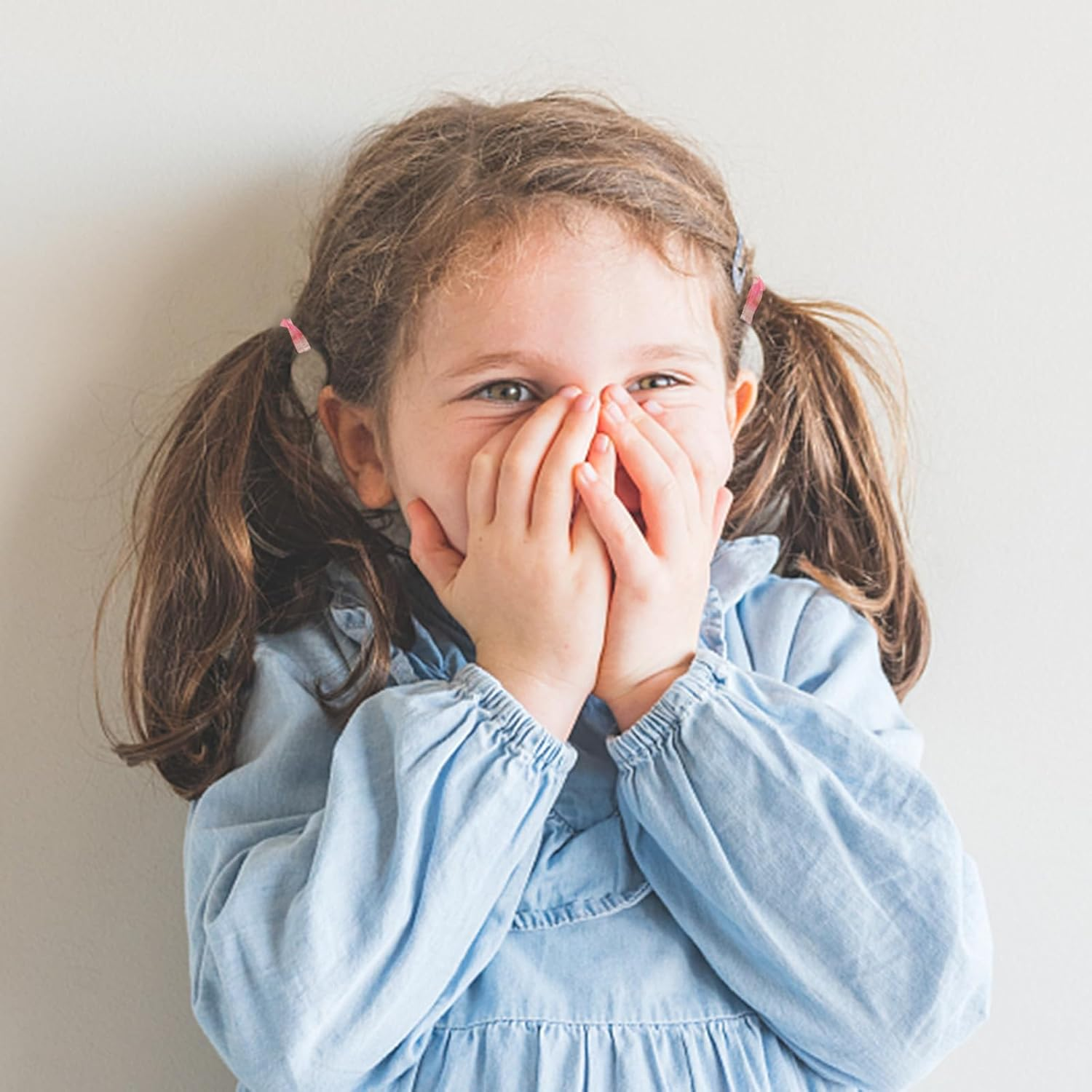 Pruadeor 1000 Pieces Mini Hair Scrunchies for Women Girls Elastic Small Hair Bobbles Hair Accessories image number 1