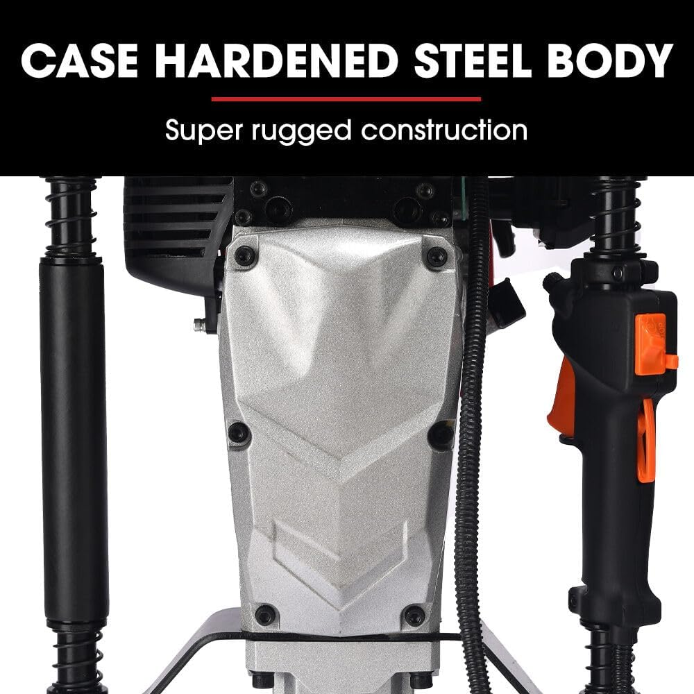 Baumr-Ag HP480 55Cc 4-Stroke Petrol Post Driver, with 2 Piling Socket Sleeves image number 4