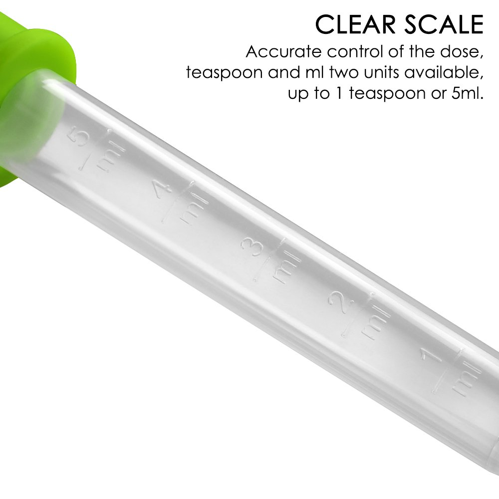 8 Pcs Liquid Droppers, SENHAI Silicone and Plastic Pipettes Transfer Eyedropper with Bulb Tip for Candy Oil Kitchen Kids Gummy Making &ndash; 7 Colors image number 2