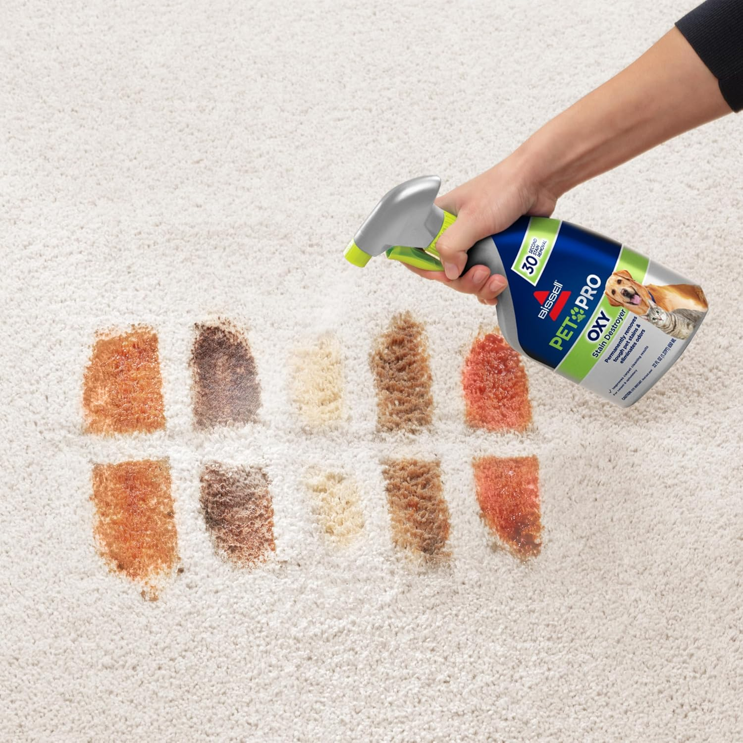 BISSELL Pet Pro Oxy Stain Destroyer - Trigger Pretreat Spray (650Ml) image number 3