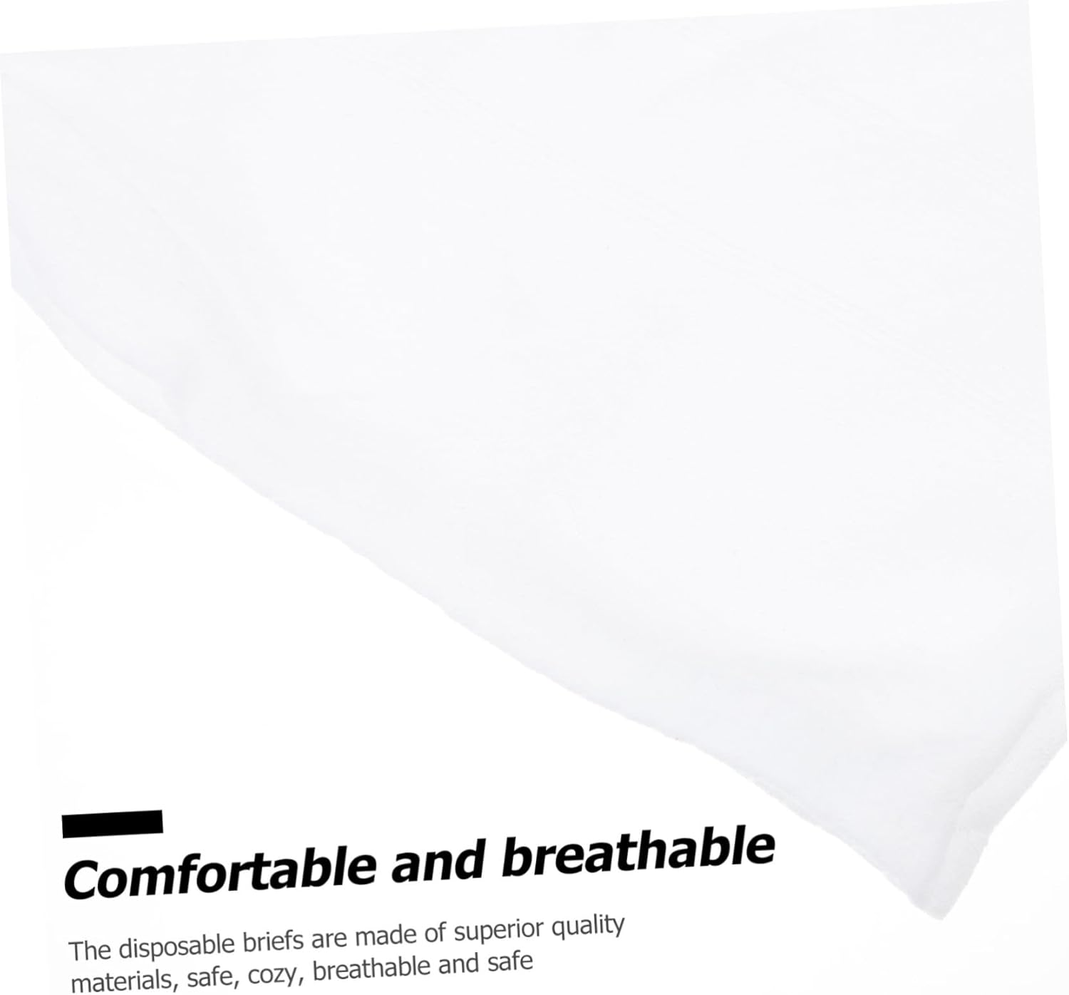 LIFKOME 2Pcs Disposable Comfortable Female Underpants Soft Period Underwears Women Panties for Postpartum XXL Size White image number 4