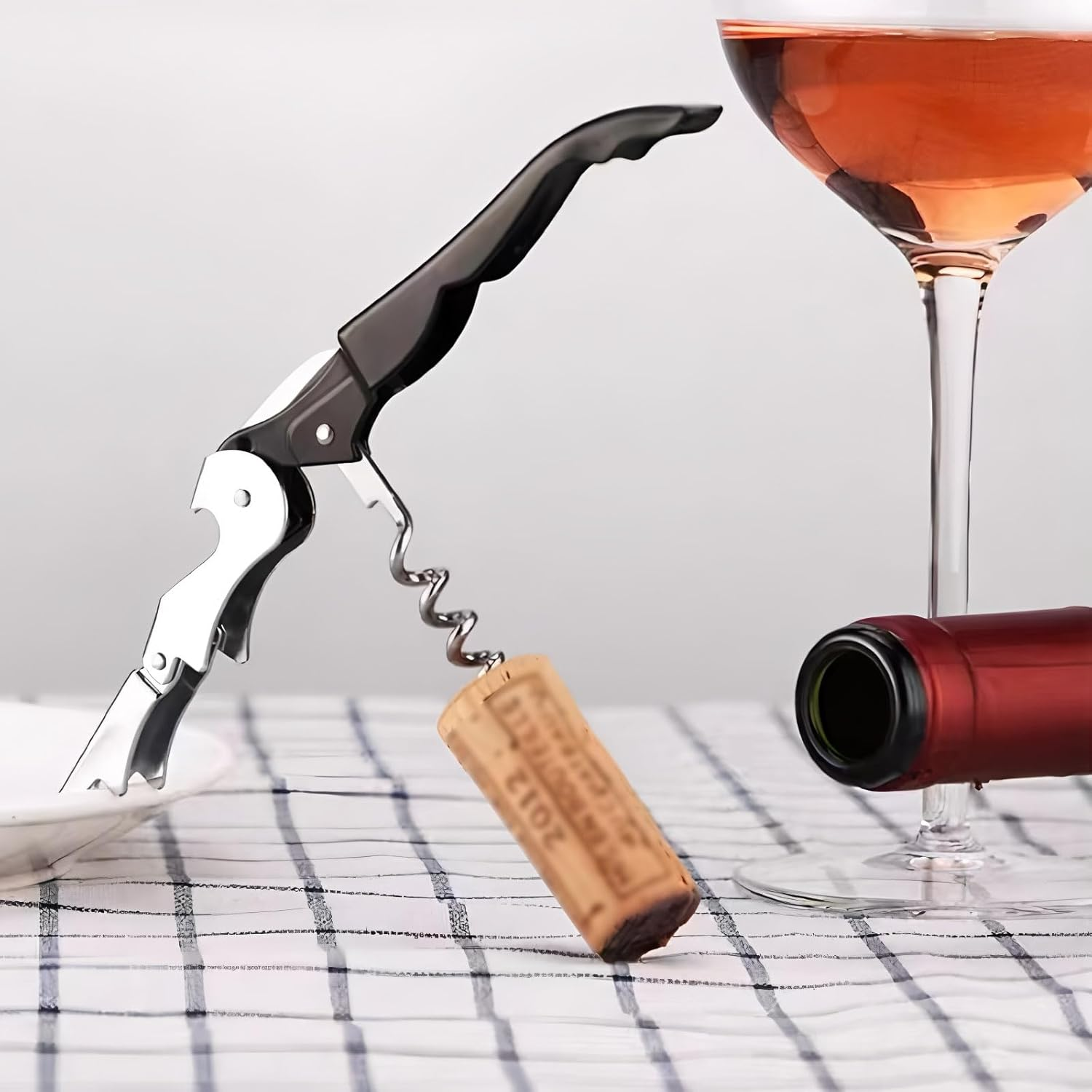 Kuskins Jar Opener Kit for Seniors with Arthritis - Non Slip Silicone Bottle & Can Opener, Ergonomic Gripper for Stubborn Lids, Arthritis Friendly Kitchen Tools for Weak Hands & Elderly (Set of 4)