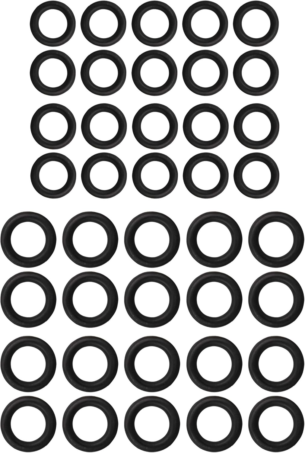 M MINGLE Power Pressure Washer O-Rings for 1/4 Inch, 3/8 Inch, M22 Quick Connect Coupler, 40-Pack image number 2