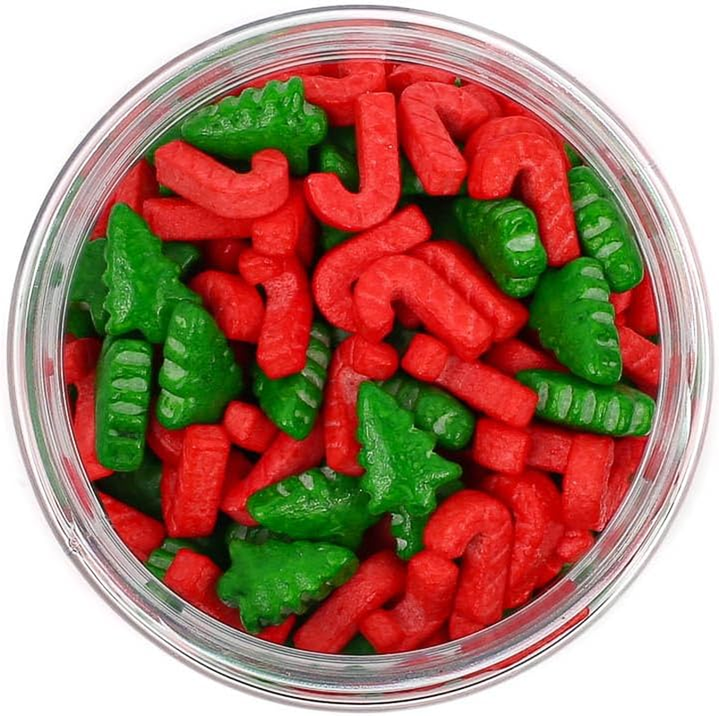 Sprinks Santa Coming Sprinkles 500G | Edible Decoration for Cakes | Cupcakes | Cookies | Brownies | Ice Cream | Sundaes image number 4