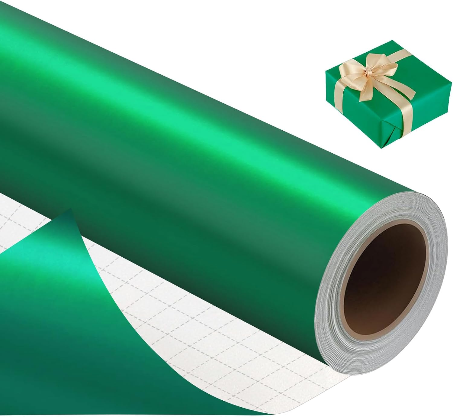 Matte Black Gift Wrapping Paper Roll, Solid Colour for Bouquet Wrapping, Wine Bottle Packaging, Graduation, Father&rsquo;S Day, Gift Boxes, Party Decoration, Men Wrapping Paper, 43Cm X 10M, Matte Black