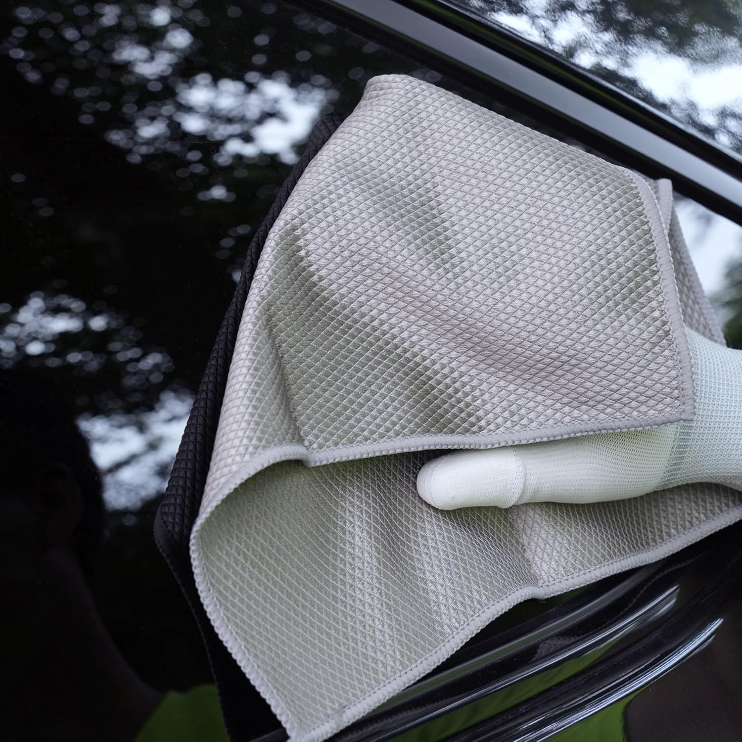 Complete Car Wash Kit &ndash; Premium Coral Fleece Towel, Ergonomic Wheel Brushes, Chenille Wash Mitt, Super Absorbent Car Sponge, Anti-Slip Handles, Scratch-Free Auto Detailing Tools image number 6